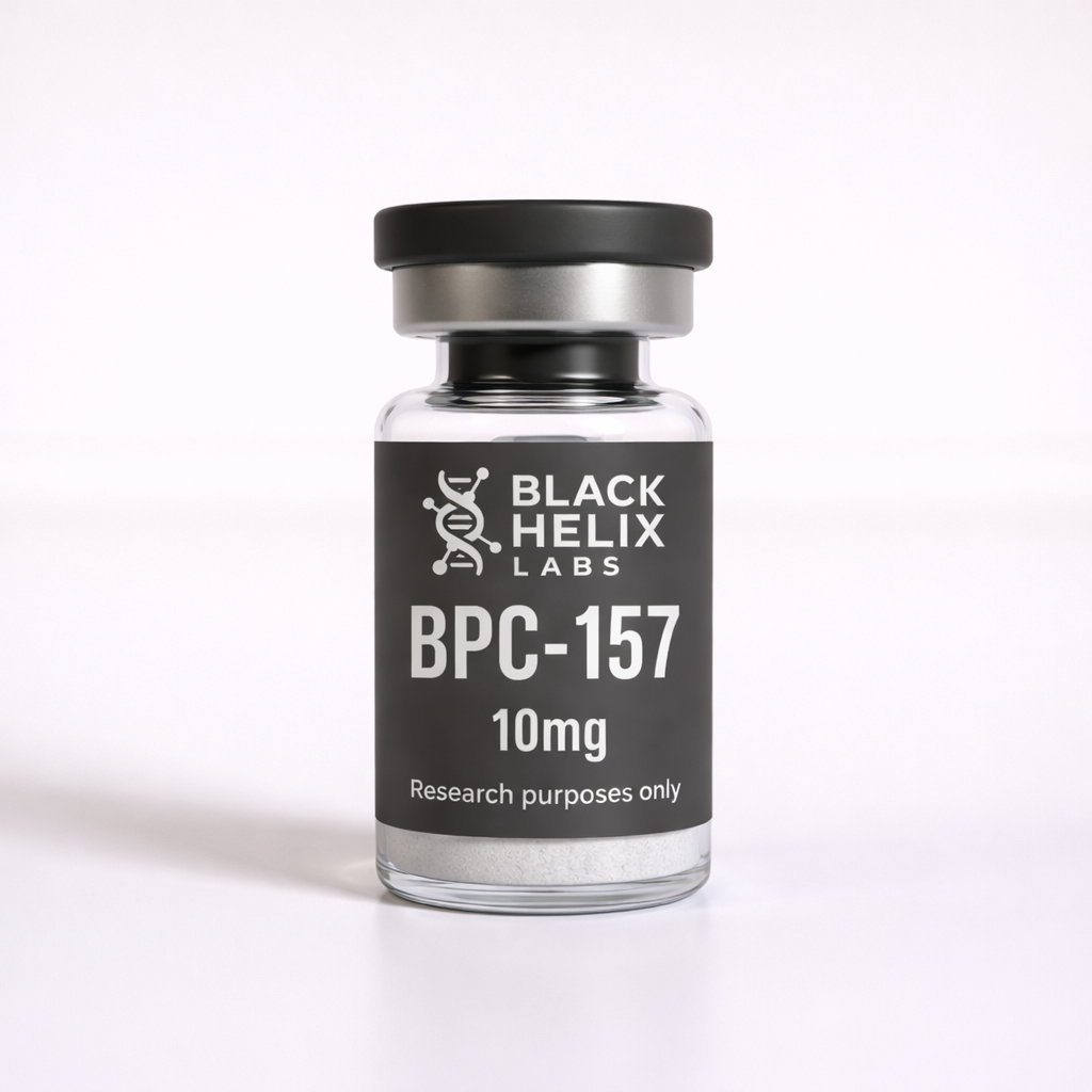 BPC-157 10mg Vial – Black Helix Labs Research Peptide