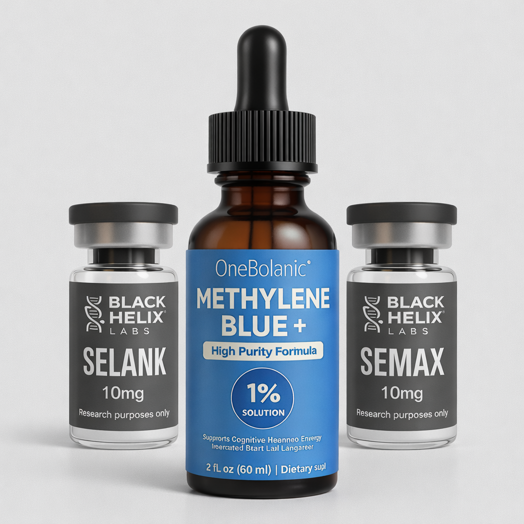 Selank, Methylene Blue, and Semax | Black Helix Labs Research Compounds